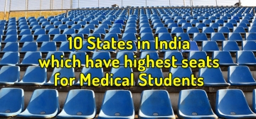 10 States in India which have highest seats for Medical Students